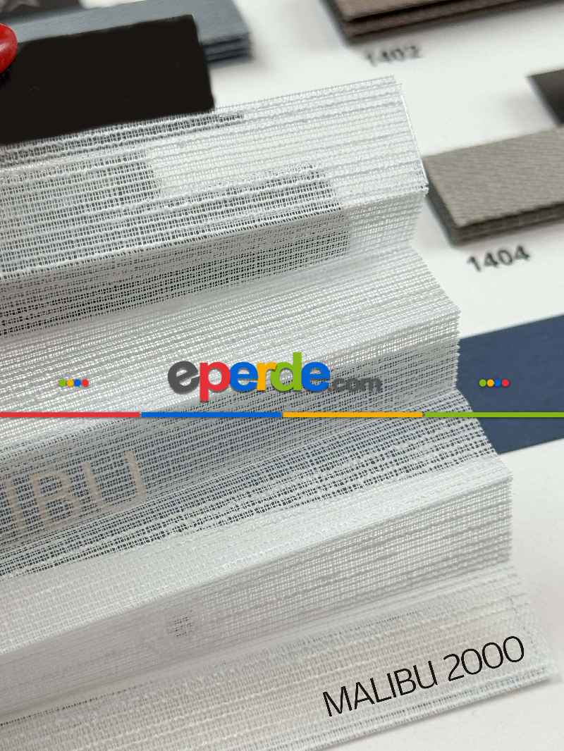 Premium Tül Plise Perde - 9 Renk - Cam Balkon Ve Pimapen İçin