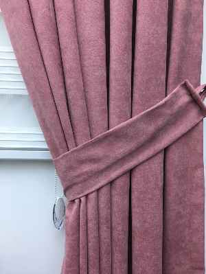 Pembe Düz Fon Perde (280 Eninde)- Pembe