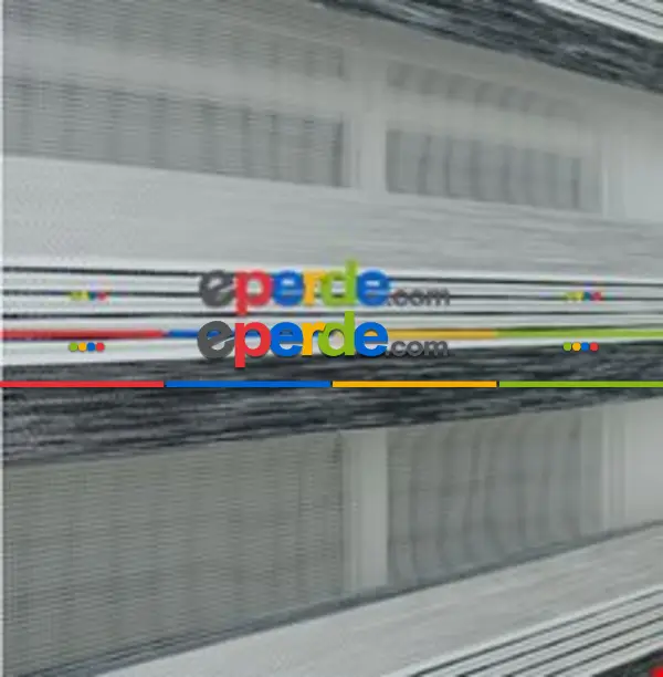 Oturma Odası - Elit Siyah Çizgili Bambu Perde