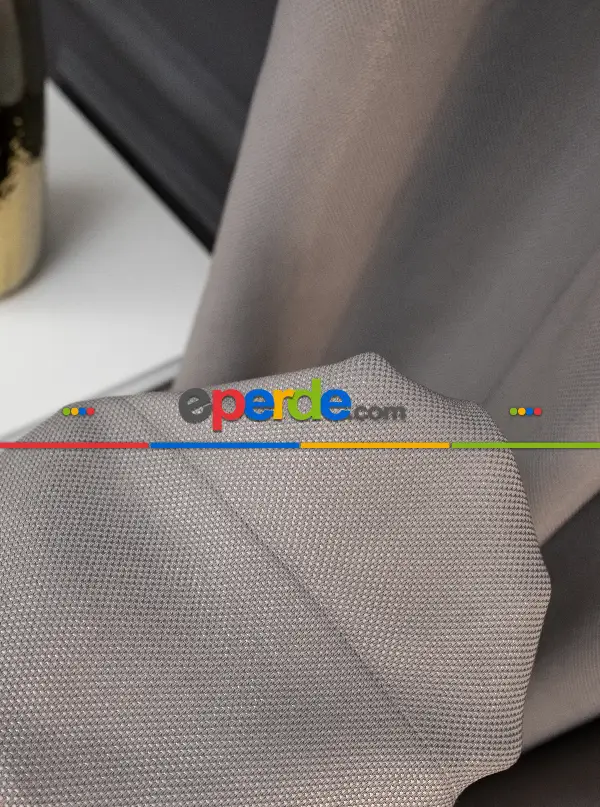 Salon - 2023 Trend Sade Ve Işıltılı Fon Perde