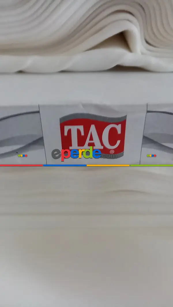 Genç Odası - Güneşlik Perde Taç Marka Saten Güneşlik- Ekru