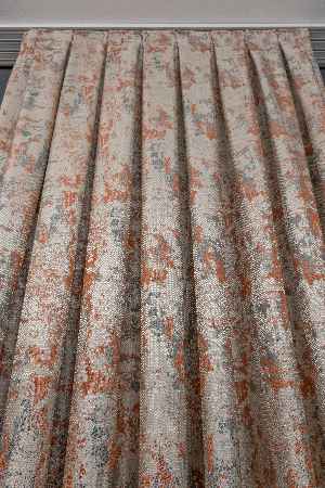 Salon Fon - Desenli Jakar Fon Perde En 150 Cm