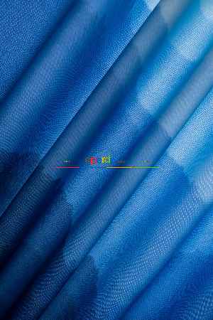 Hazır Ölçülü Dökümlü Kumaştan Mavi Dağ Manzaralı Baskılı Pilesiz Fon Perde 1. Kalite