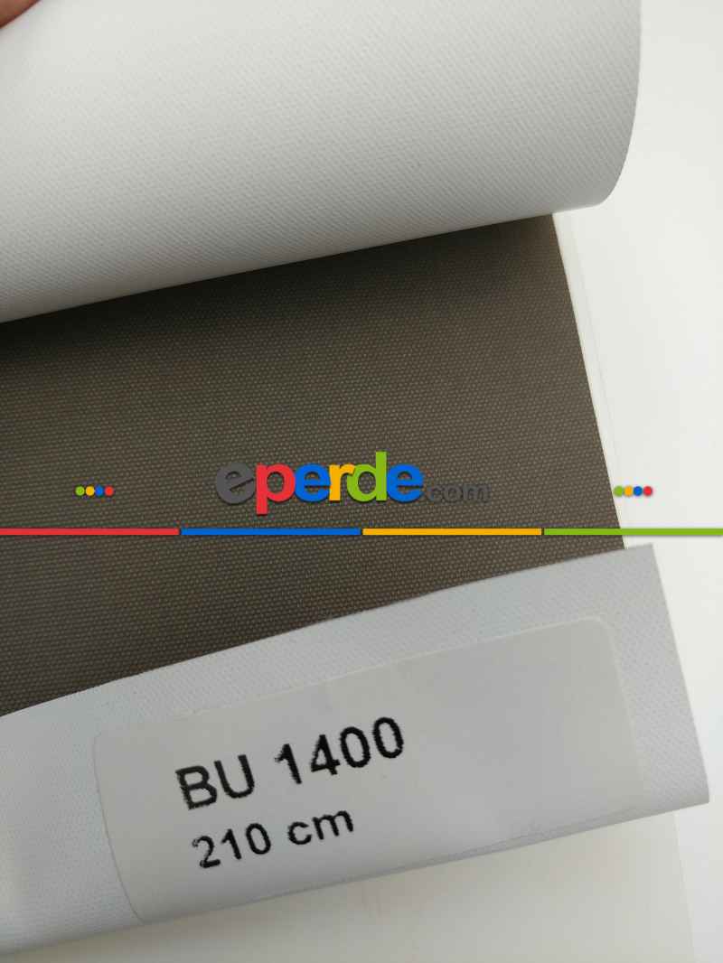 Salon Stor Perde - Karartma Blackout Stor Perde - Işık Geçirmeyen Stor - Beyaz Gri Siyah Krem Bej Kahve- Siyah