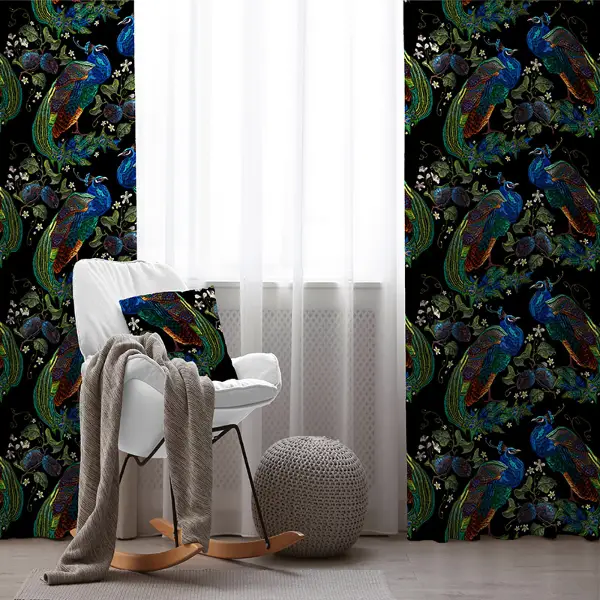 Oturma Odası Fon Perde Evim 315 Kumaşı Kalındır Duck Bezi Değildir