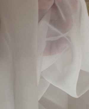 Düz Tül Perde (ekru Geniş En)- Beyaz-ekru