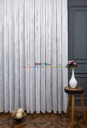 Fırsat Ürünü!! Hazır Ölçülü Yüksek Kalite Sugar Tül - Eteği Kurşunlu