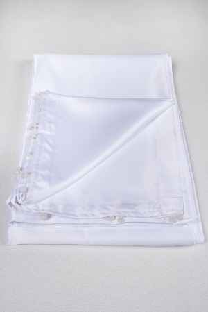 1.kalite Gramajlı Beyaz Saten Güneşlik Perde