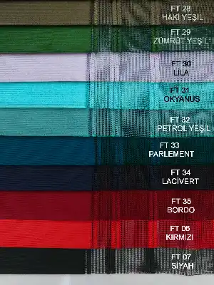 1. Kalite Çizgili Tül Dikey Zebra Perde - Ft14 Füme- Ft27 Çağla Yeşili-ft16 Hardal Sarı- Ft02 Ekru- Füme-ekru-hardal Sarısı-su Yeşili