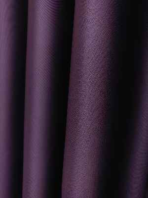 Mürdüm Blackout Düz Fon Perde- Mürdüm