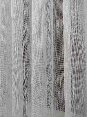 Oturma Odası - Ekru Şantuk Düz Tül Perde Ütü İstemez