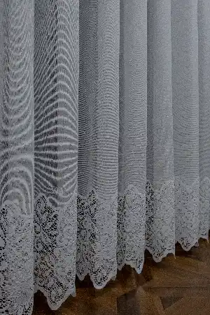 Salon Tül - Taç Tül Ara Bant Damask Model Tül Yeni Sezon Tül
