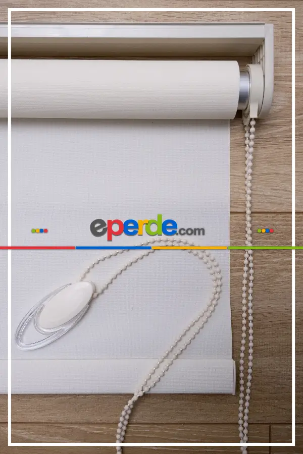 Stor Perde Yıkanabilir Leke Tutmaz A Kalite - Ekru Ve Beyaz- Beyaz-ekru