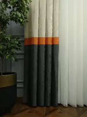 2021 Sezonu - Tül Dikey Zebra Perde - Fon Kumaşlı Tül Dikey Perde - Stor Tül Perde Hepsi Birarada- Gri-füme-antrasit-krem-turuncu-ekru
