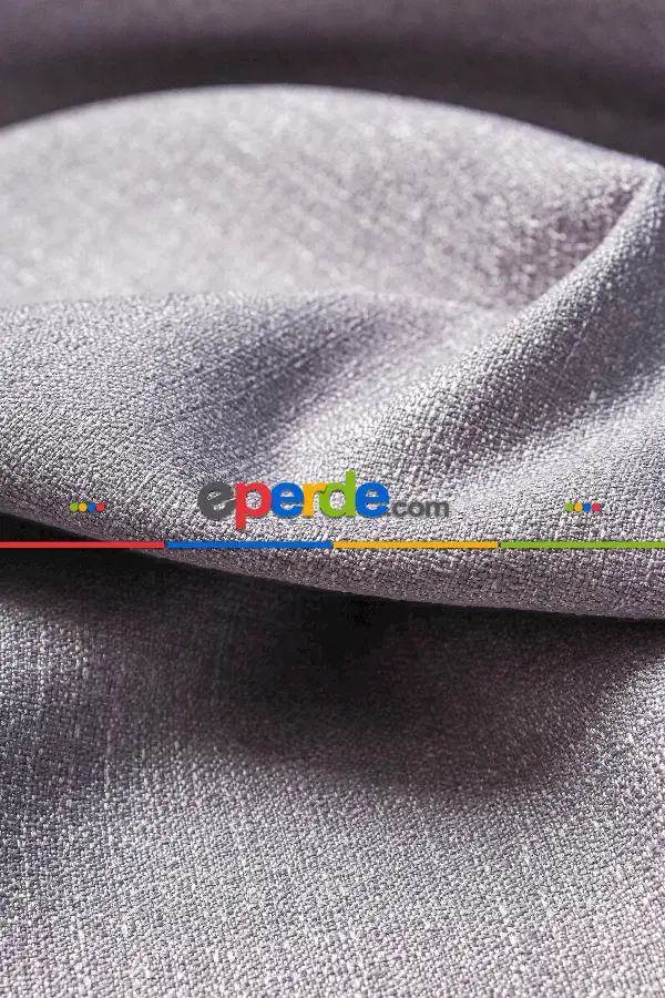 Oturma Odası Gri Jakar Dokuma Fon Perde