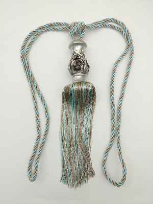 Fon Bağı Braçol Çift Renkli Turkuaz Kahve- Turkuaz-kahve