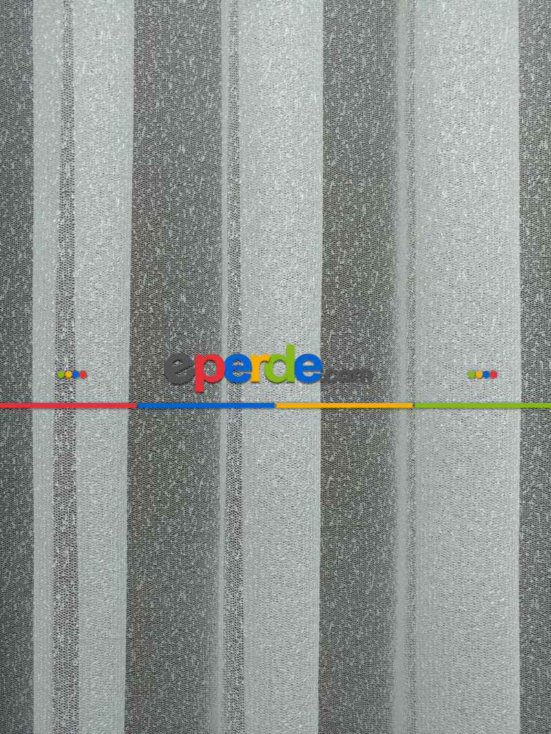 Kdk Örme Dantel Tül Perde- Krem-ekru