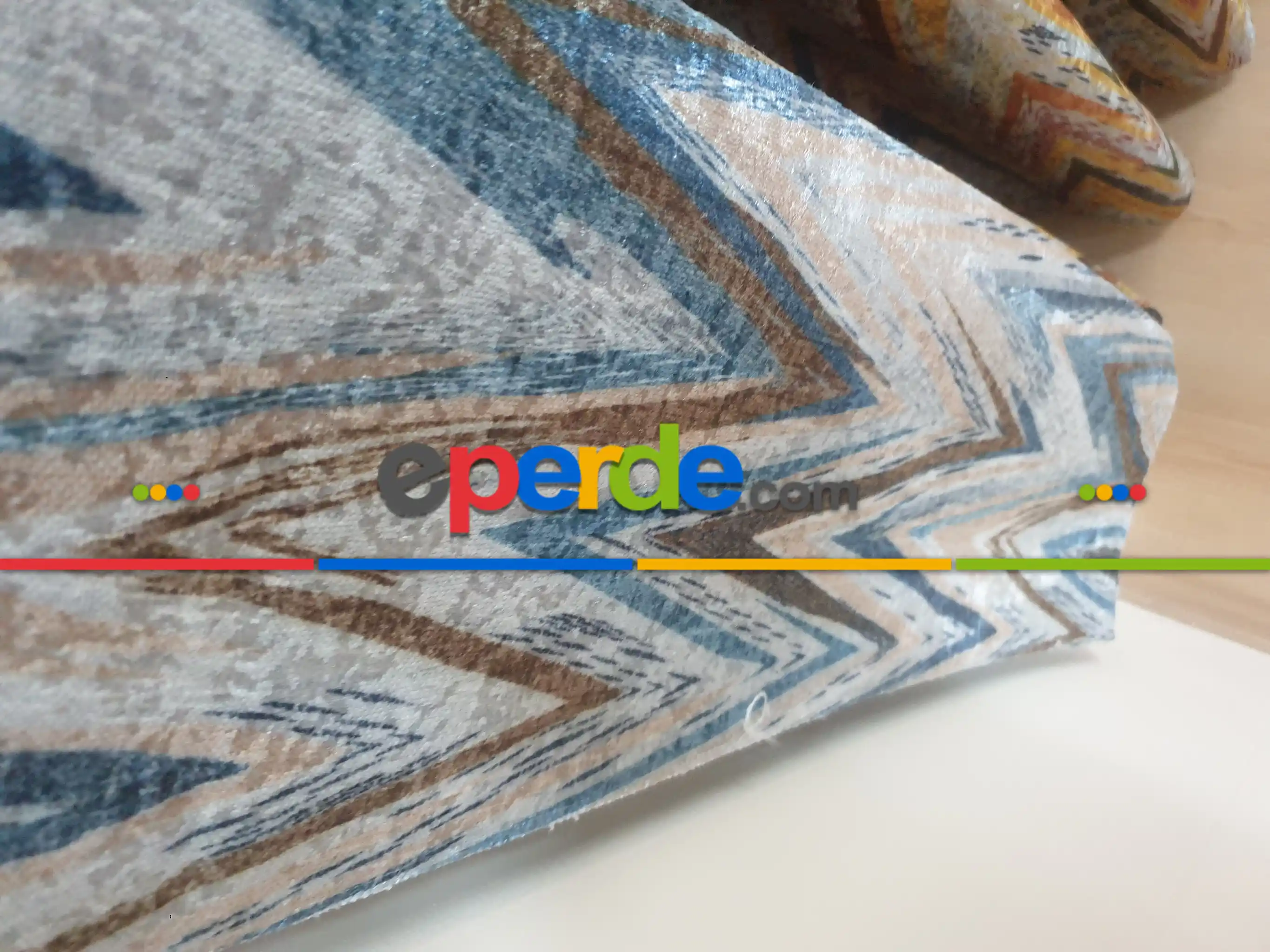 Brilant Marin Fon Perde Genç Moda Yeni Tasarım Fon Perde