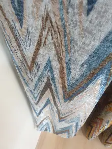 Brilant Marin Fon Perde Genç Moda Yeni Tasarım Fon Perde