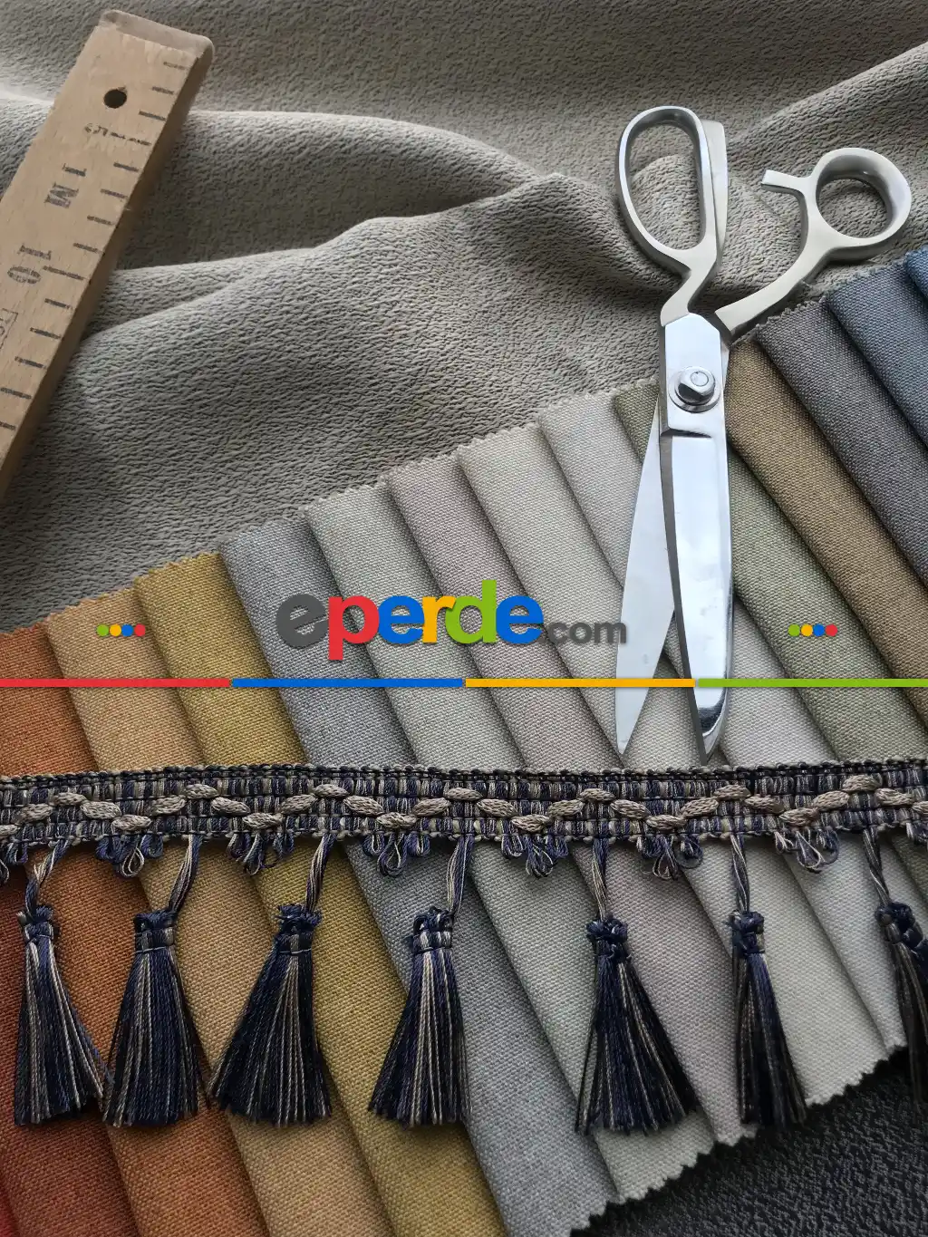 Trend Saçak Serisi Ps-30- Lacivert-vizon Rengi