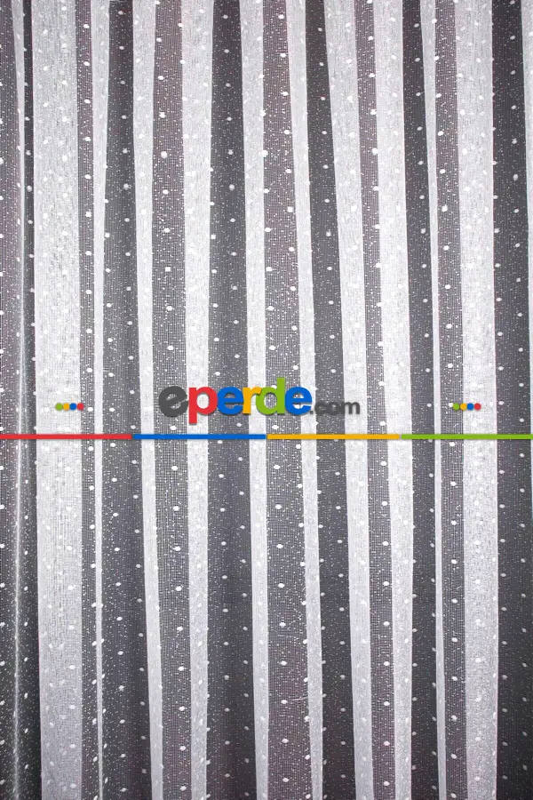 Tül Perde - Desenli Tül - Puanlı Desen Örme Tül