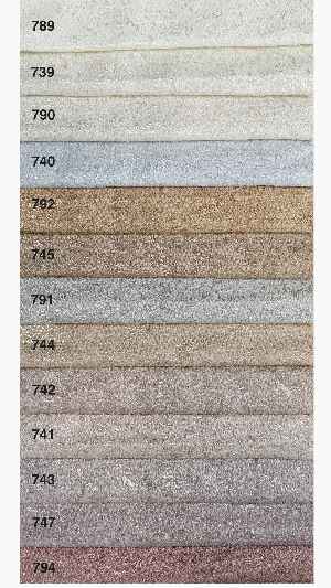 Bej Premium Jakar Dokuma Fon Perde, Parlak Zemin