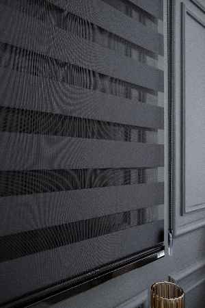 Yüksek Kalite Alüminyum Malzeme, Siyah Renk Zebra