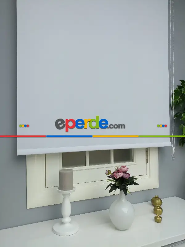 Leke Tutmaz Yüksek Kalite Düz Stor Perde Perlehome