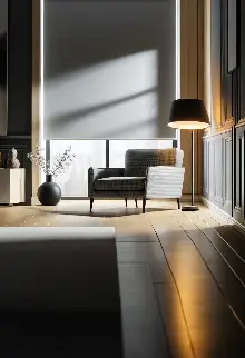 Bebek Odası - Kampanyalı - Gri Blackout Düz 0 Karartma Stor Perde 5 Renk - Kornişe Kolay Montaj Aparatlı - Matkap Tornavida Olmadan 30sn'de Montaj