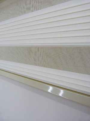 Zebra Perde Dar Plise (pileli) Serisi 425-05- Krem Açık