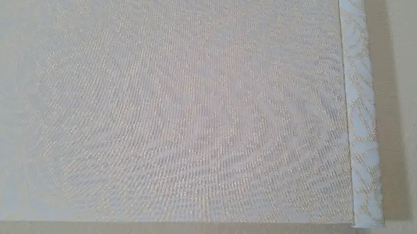 Salon Stor - Altın Simli Desenli Stor- Beyaz-altın Simli- Çok Renkli 2