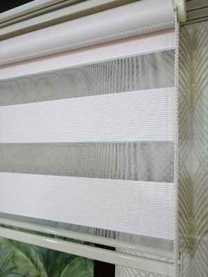 Salon Zebra Perde - Zebra Perde Micro Pliseli Pudra- Pudra