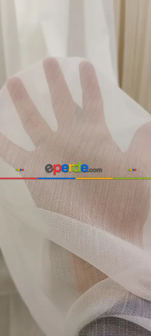 Son Trend Efsane Dokulu İpek Bambu Tül Perde