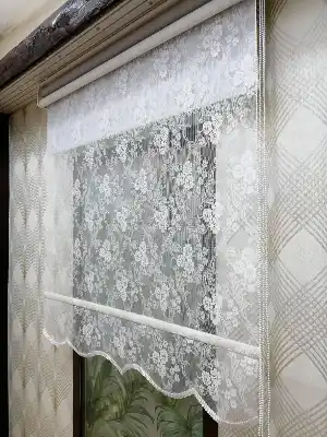 Çifli Sistem Tül Ve Stor Perde Bdz ( 818 )- Beyaz