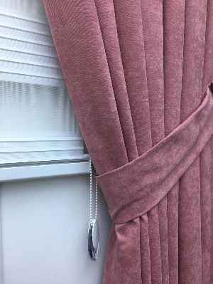 Pembe Düz Fon Perde (280 Eninde)- Pembe