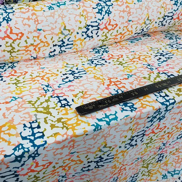 Mutfak Fon Perde Baskılı Evm244- Sarı