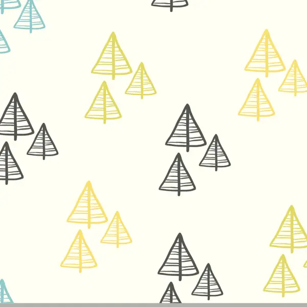 Mutfak Fon Perde Baskılı Evm353-1- Mavi