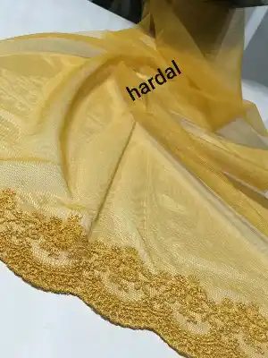 Greek Dantel Etek Tül Perde %100 Polyester Garantilir- Yeşil-Beyaz-Krem-Bej-Mor-Krem İnci-Fuşya-Vizon Rengi-Mint-Pudra-Hardal Sarısı