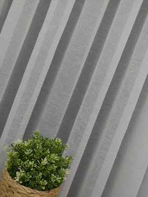 ( Orjinal ) Düz Crush Tül Perde & Kruvaze Perde- Krem Açık-ekru - Kurşunlu Tül