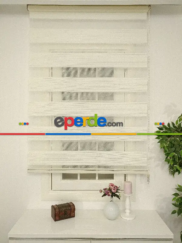 Novaclass Genış Pilili Ekru- Ekru