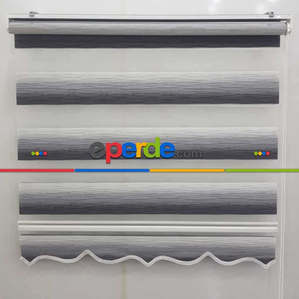 Mutfak - Renk Geçişli Pliseli Zebra Yeni Sezon Ürünü