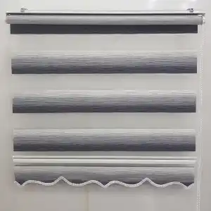 Renk Geçişli Pliseli Zebra Yeni Sezon Ürünü