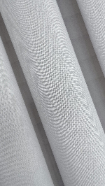 Krem, İpek Krep Düz Tül Perde, Premium Kalite Serisidir. Sılk Crepe - Gold Gri Füme Antrasit