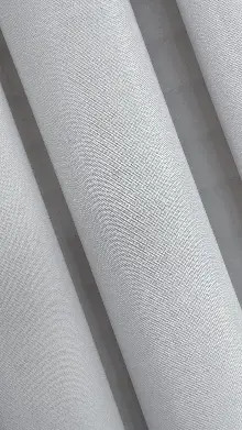 Açık Gri İpek Krep Düz Tül Perde, Premium Kalite Serisidir. Sılk Crepe - Grey