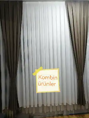 Calıfornıa Çift Taraflı Fon Perde - 98 Renk Seçenekli