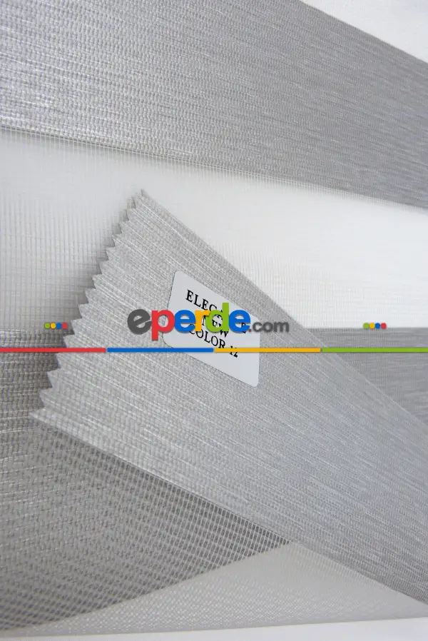 Salon Zebra - Gri Düz Zebra Zebra Perde- Gri-Füme-Antrasit