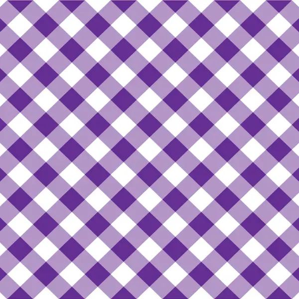 Mor Ekoseli Mutfak Perdesi Kanat Fon Perde Desenli- Beyaz