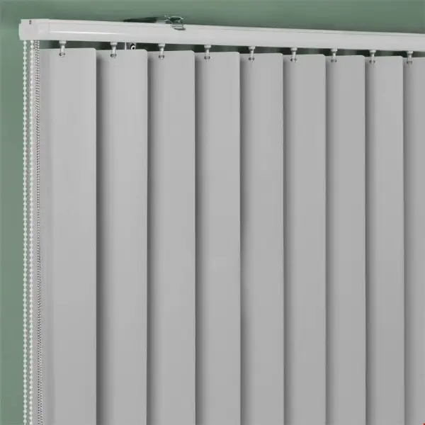 Gri Pvc Dikey Perde 703- Açık Gri , Beyaz Ve Açık Krem Renkleri Mevcut