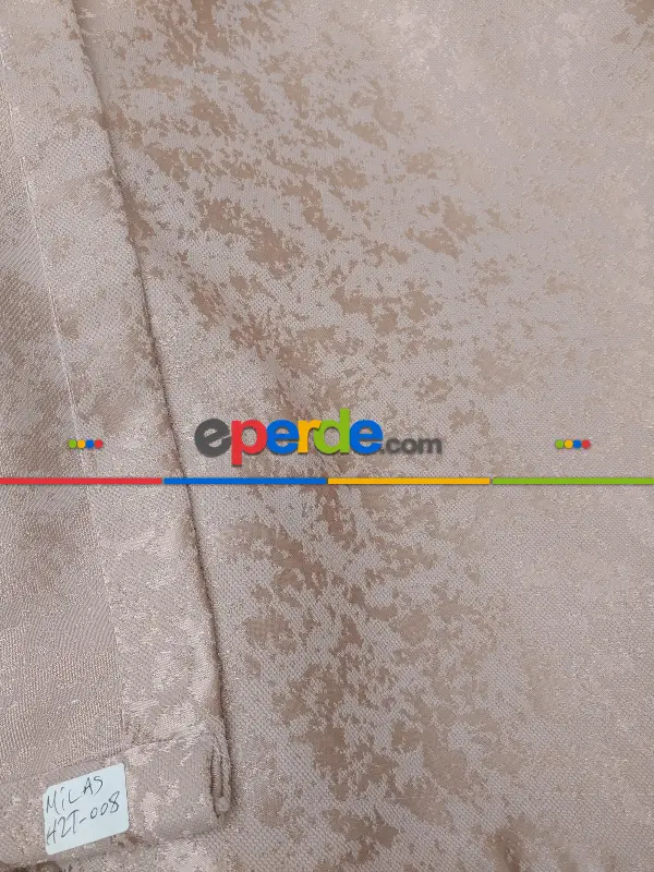 Pudra Rengi Duz Jakar Fon Perde (150)- Pudra