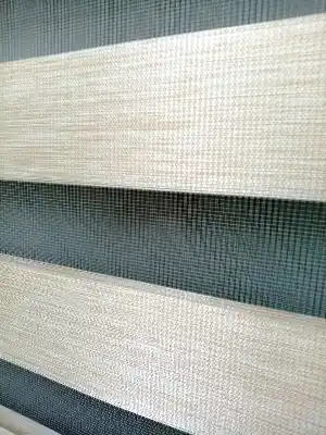 Bambu Zebra 2021 Sezonu Krem Renk A Kalite Bambu Zebra Perde- Krem